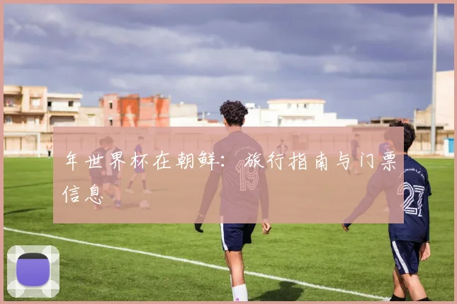 年世界杯在朝鲜：旅行指南与门票信息